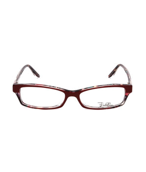 Emilio Pucci Red Plastic Frames