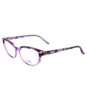 Emilio Pucci Purple Plastic Frames