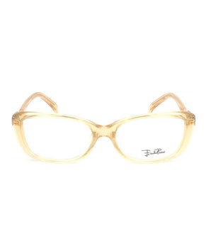 Emilio Pucci Orange Plastic Frames