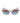 Ralph Lauren Clear Resin Sunglasses