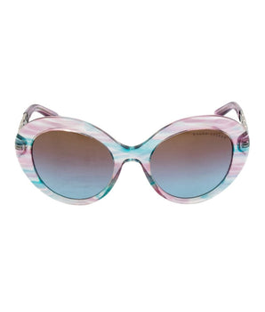 Ralph Lauren Clear Resin Sunglasses