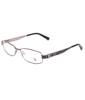Tod's Gray Metal Frames