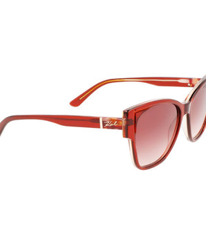 Karl Lagerfeld Orange Acetate Sunglasses