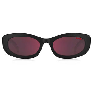 Gafas de sol Hugo Boss de resina negra