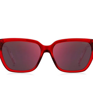 Hugo Boss Red Acetate Sunglasses