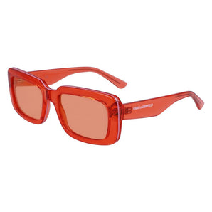 Karl Lagerfeld gafas de sol inyectadas en naranja