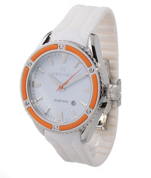 Folli Follie White Synthetic Sport Watch