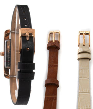 Folli Follie Multicolor Leather Dress Watch