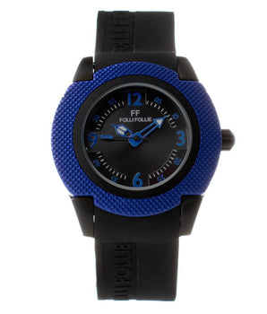 Folli Follie Black Synthetic Sport Watch
