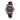 Folli Follie Black Leather Watch