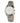 Folli Follie Gray Leather Dress Watch