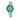 Folli Follie Green Plastic Watch