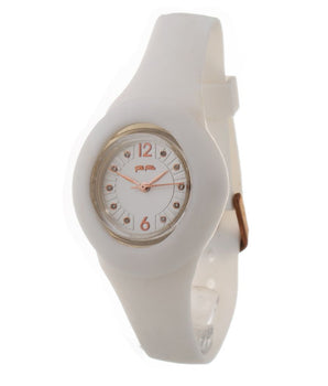 Folli Follie White Synthetic Bracelet Watch