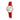 Folli Follie Red Leather Watch