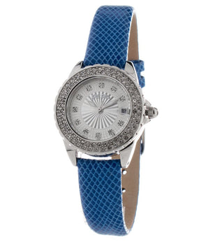 Folli Follie Blue Leather Bracelet Watch