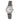 Folli Follie Gray Leather Dress Watch