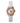 Folli Follie White Leather Dress Watch