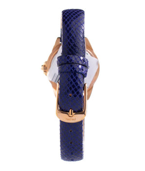 Folli Follie Blue Leather Dress Watch