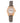Folli Follie Gray Leather Dress Watch