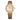 Folli Follie Brown Leather Dress Watch