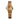 Folli Follie Brown Leather Dress Watch