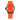Folli Follie Orange Plastic Sport Watch