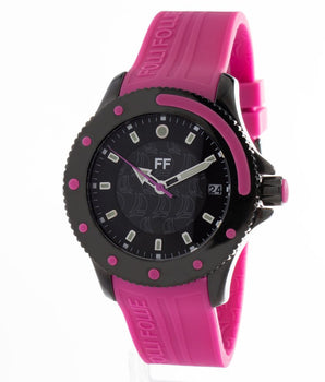 Folli Follie Purple Plastic Sport Watch