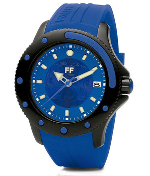 Folli Follie Blue Synthetic Sport Watch