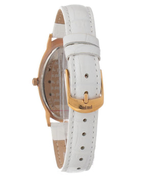Folli Follie White Leather Dress Watch