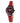 Folli Follie Red Leather Dress Watch