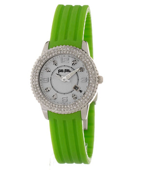 Folli Follie Green Synthetic Dress Watch