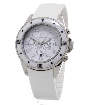 Folli Follie White Synthetic Sport Watch