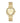 Juicy Couture Gold Stainless Steel Dress Watch