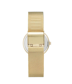 Juicy Couture Gold Stainless Steel Dress Watch
