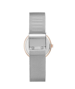 Juicy Couture Silver Stainless Steel Dress Watch