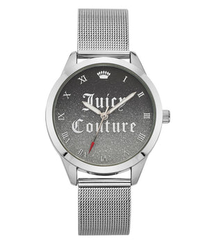 Juicy Couture Silver Stainless Steel Dress Watch