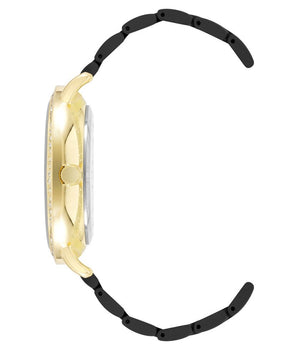 Juicy Couture Black Metal Dress Watch