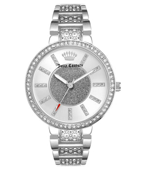 Juicy Couture Silver Metal Dress Watch
