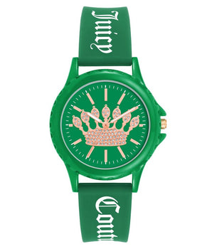 Juicy Couture Green Synthetic Bracelet Watch