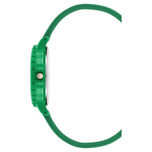 Juicy Couture Green Silicone Watch