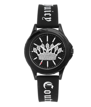 Juicy Couture Black Synthetic Bracelet Watch
