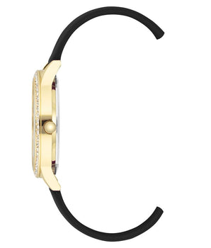 Juicy Couture Black Synthetic Dress Watch