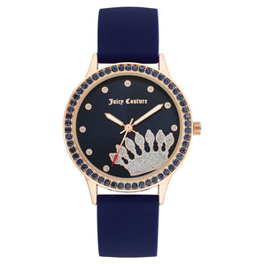 Reloj de silicona azul Juicy Couture