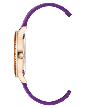 Juicy Couture Purple Synthetic Dress Watch