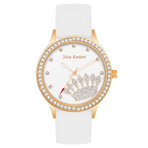 Reloj de silicona blanco Juicy Couture