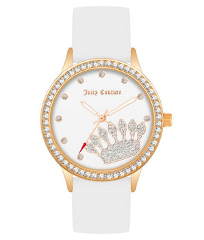 Juicy Couture White Synthetic Dress Watch
