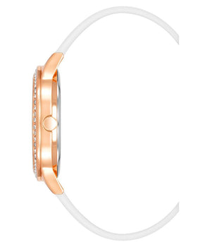 Juicy Couture White Synthetic Dress Watch
