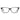 Just Cavalli Black Plastic Frames