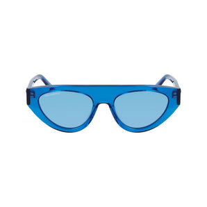 Gafas de sol de acetato azul Karl Lagerfeld