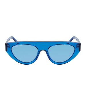 Karl Lagerfeld Blue Acetate Sunglasses